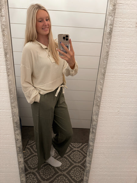 Zenana Linen Pants