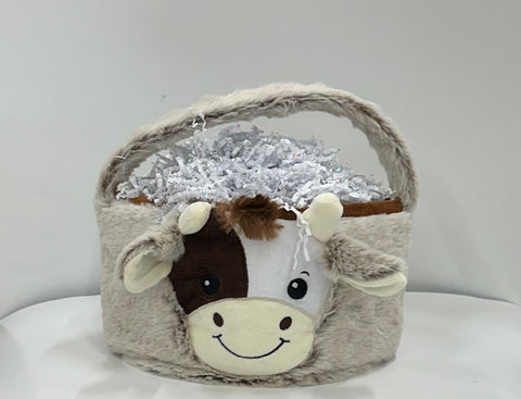 Highland Cow Easter Basket