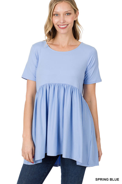 Zenana Baby Doll Top