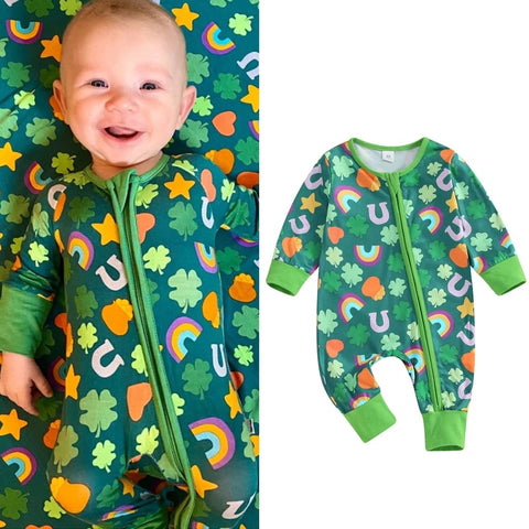 Little Leprechaun Romper