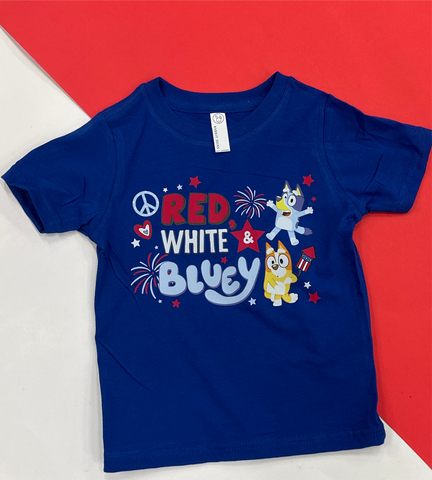 Red, White, and Bluey Tee