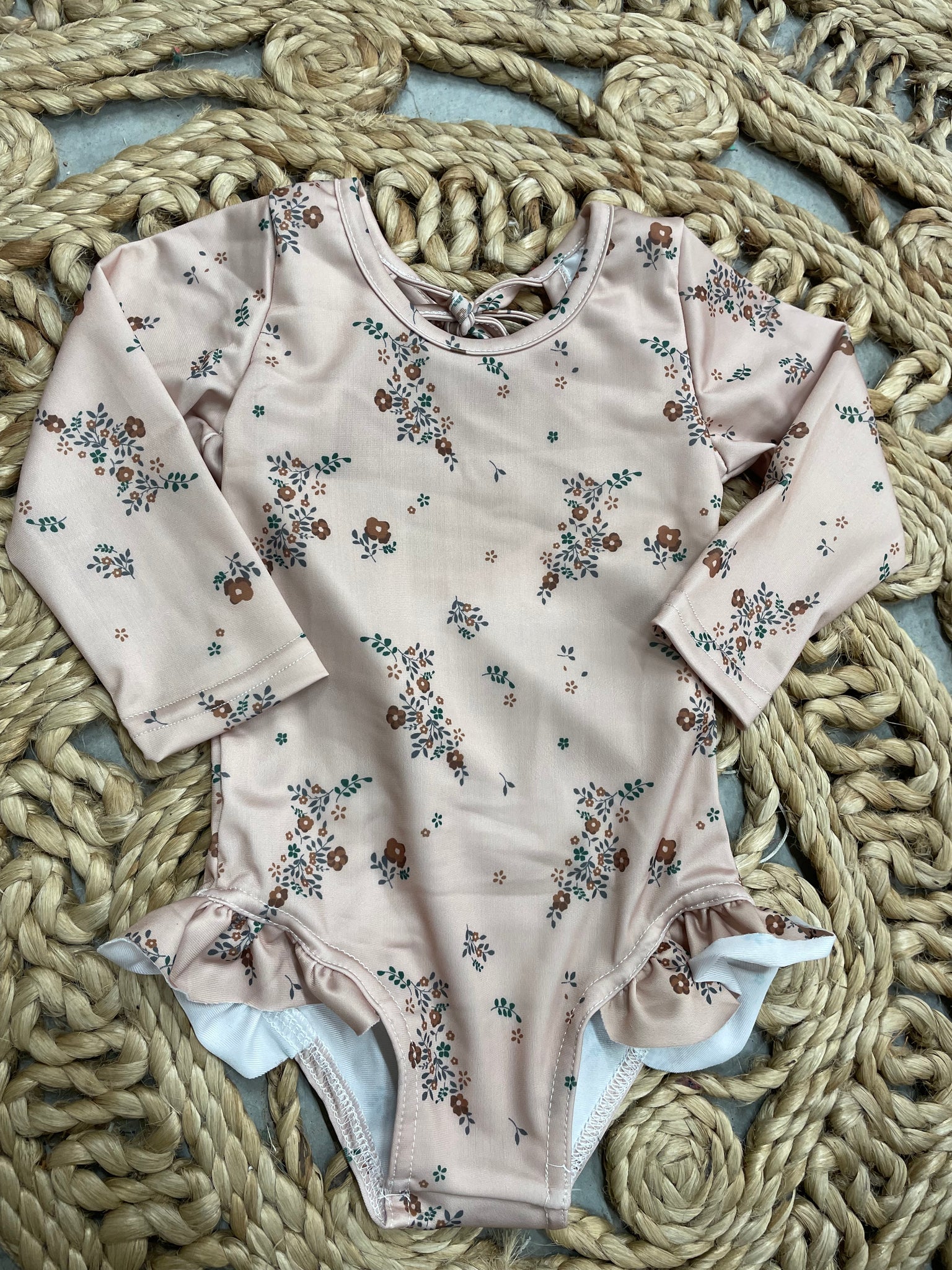 Neutral Floral Swim