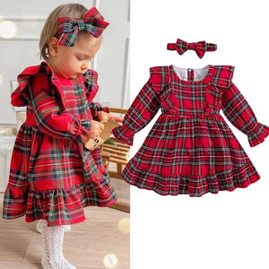 Christmas Plaid Dress