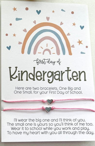 First Day of School Bracelet