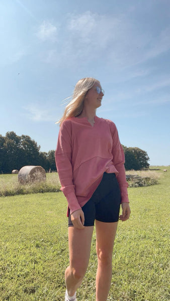 Women’s Pink Transition Top