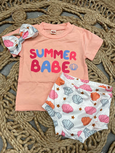 Summer Babe Bummie Set