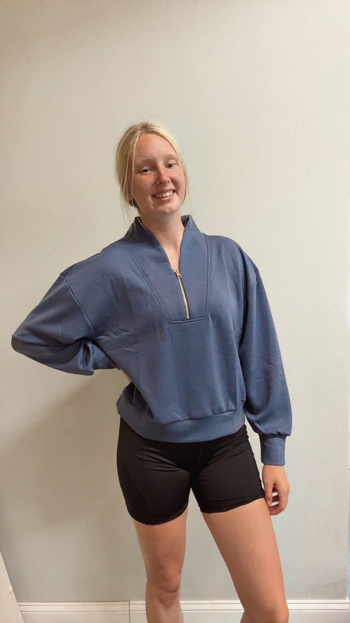 Navy Scuba Quarter Zip