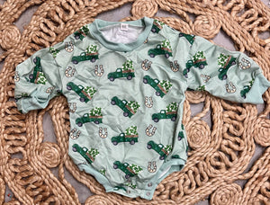 Shamrock Truck Romper