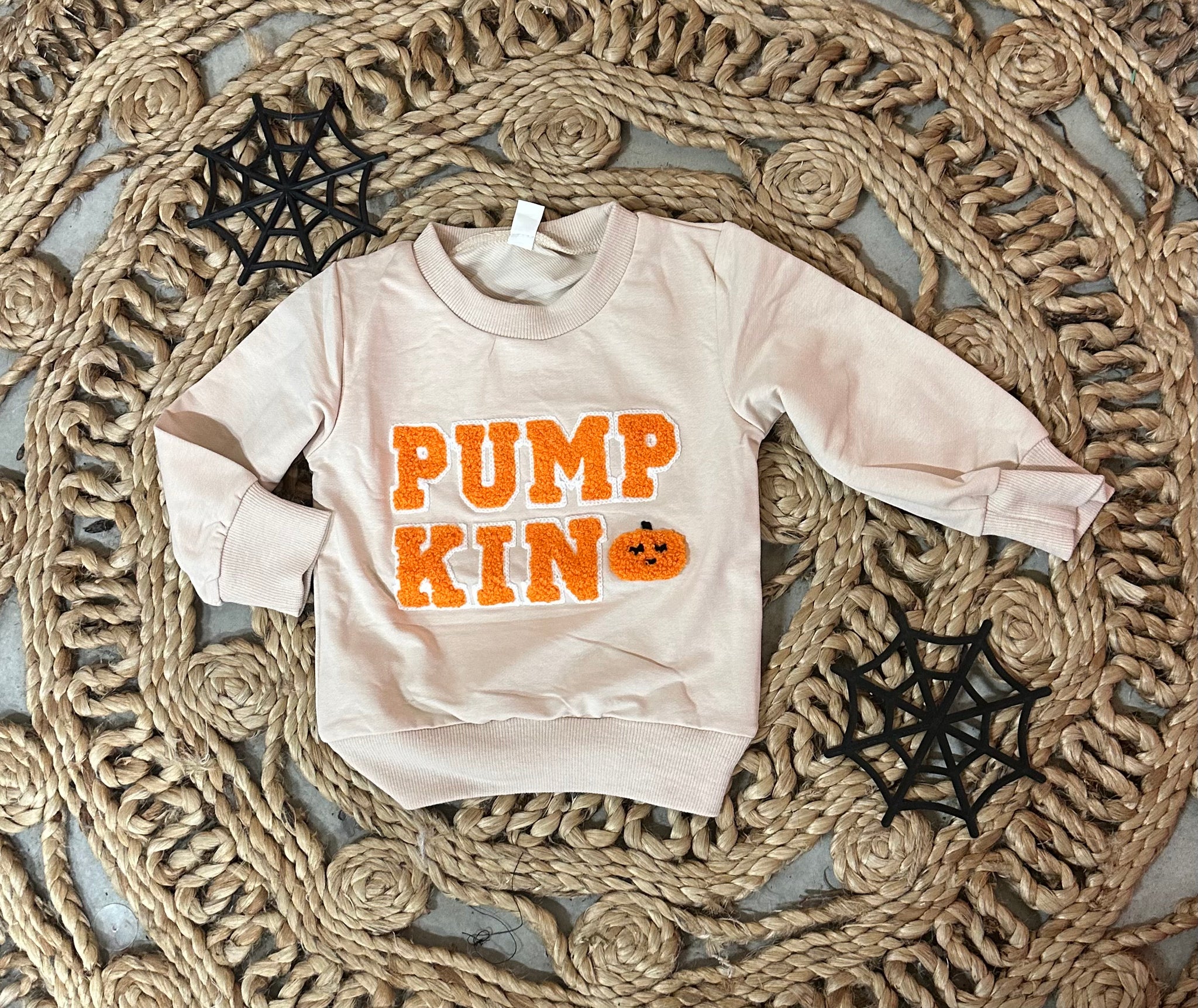 Pumpkin Chenille Crew