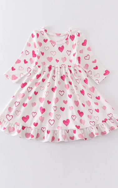 Pink Heart Dress