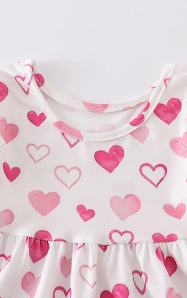 Pink Heart Dress