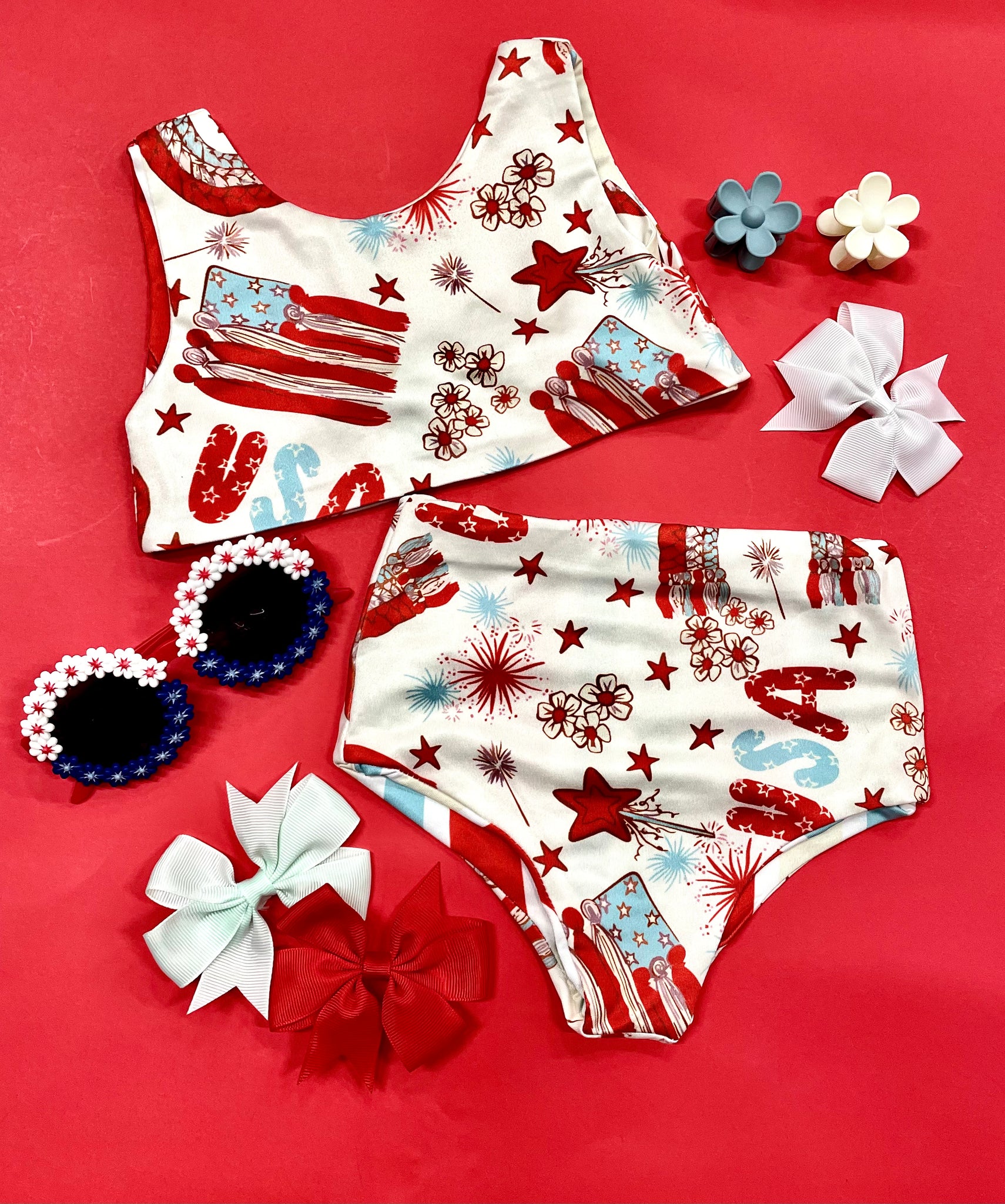 USA Babe Reversible Swim