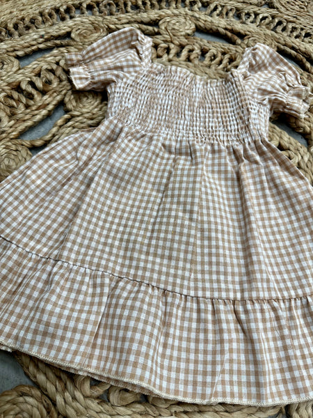 Gingham Ruffle Dress