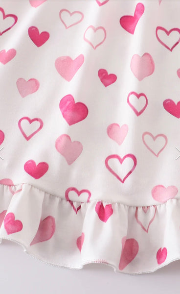 Pink Heart Dress