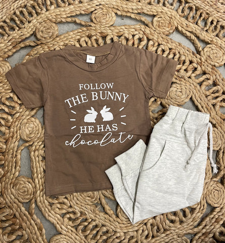 The Bunny Has Chocolate Jogger Set