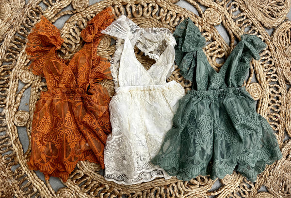 Lace Rompers