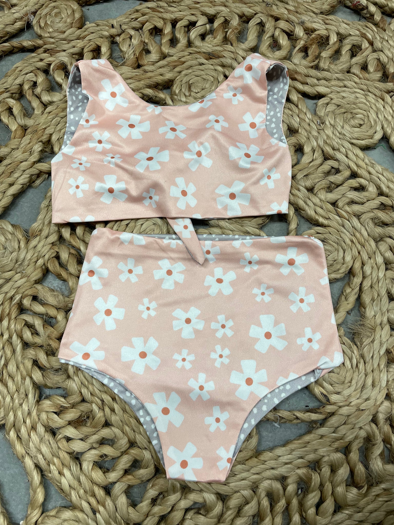 Reversible Boho Floral Swim