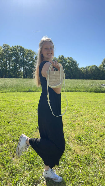 Black Flowy Jumpsuit with Pockets