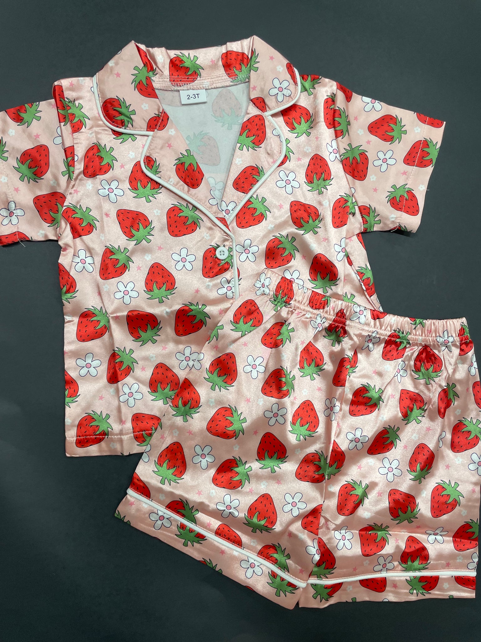 Sweet as Strawberries Silky Jammies