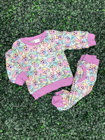 Rainbow Ghost Jogger Set