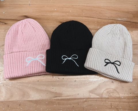 Bow Beanies