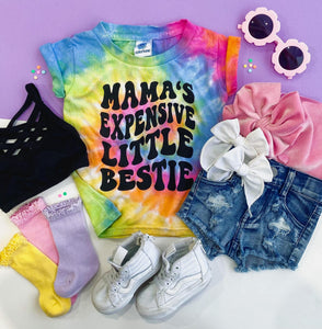 Mama's Expensive Bestie Tye-Dye Shirt