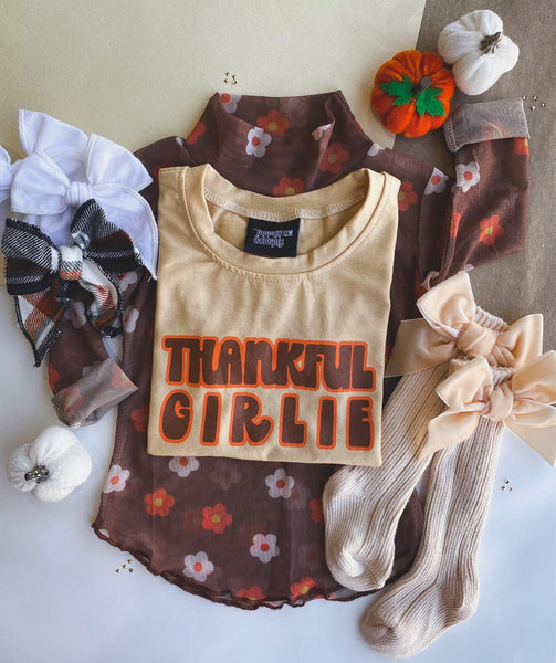 Thankful Girlie Tee