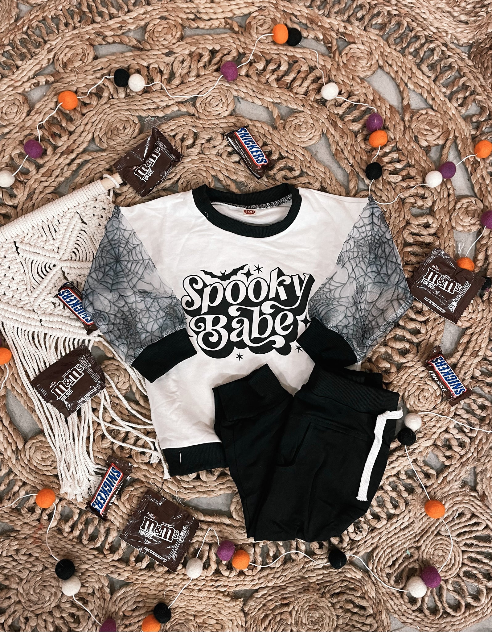 Spooky Babe Jogger Set