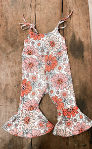 Floral Pumpkin Jumpsuit