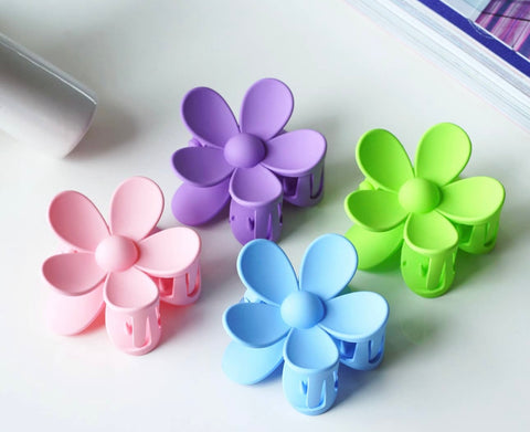 Flower Claw Clips