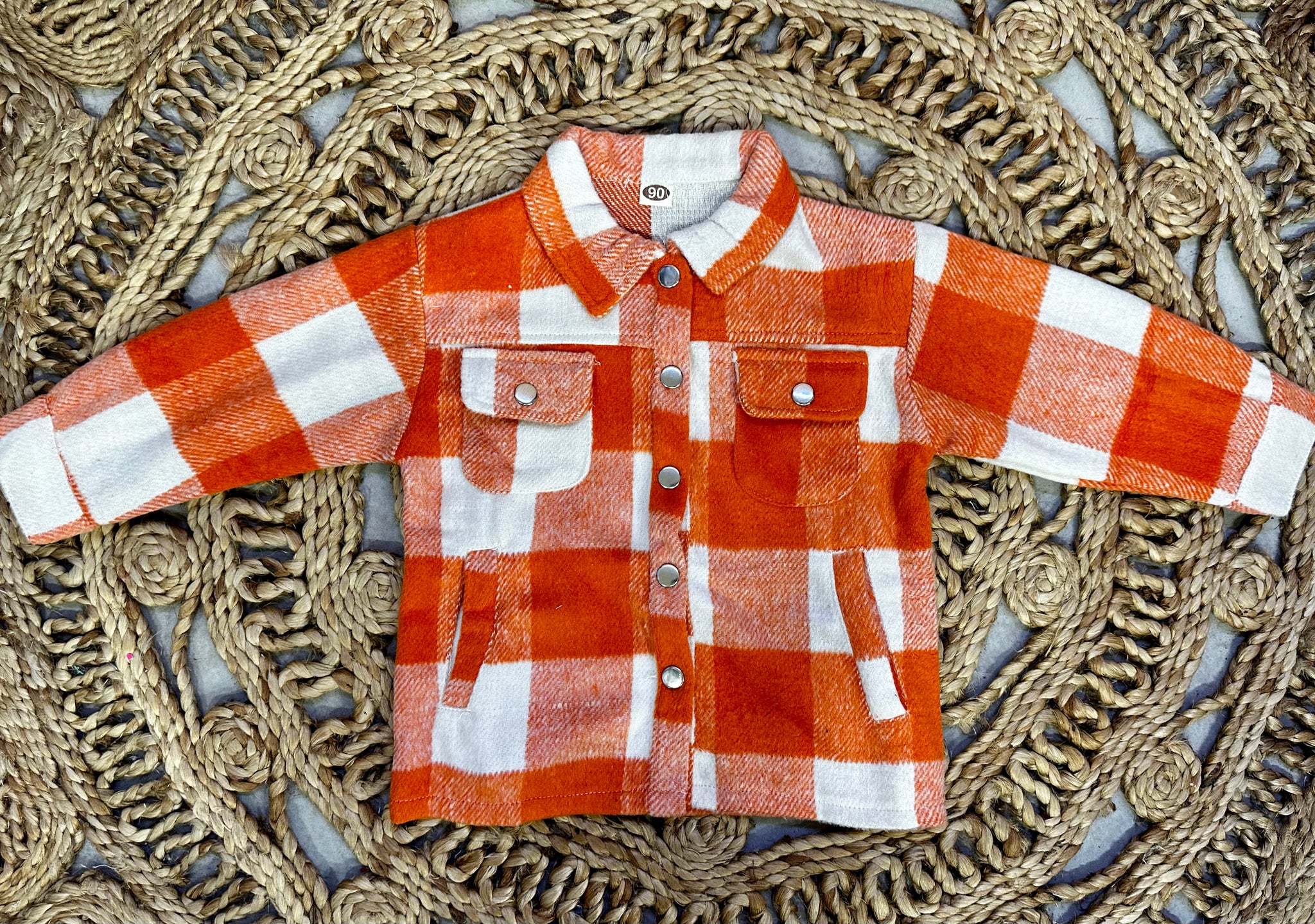 Pumpkin Orange Shacket