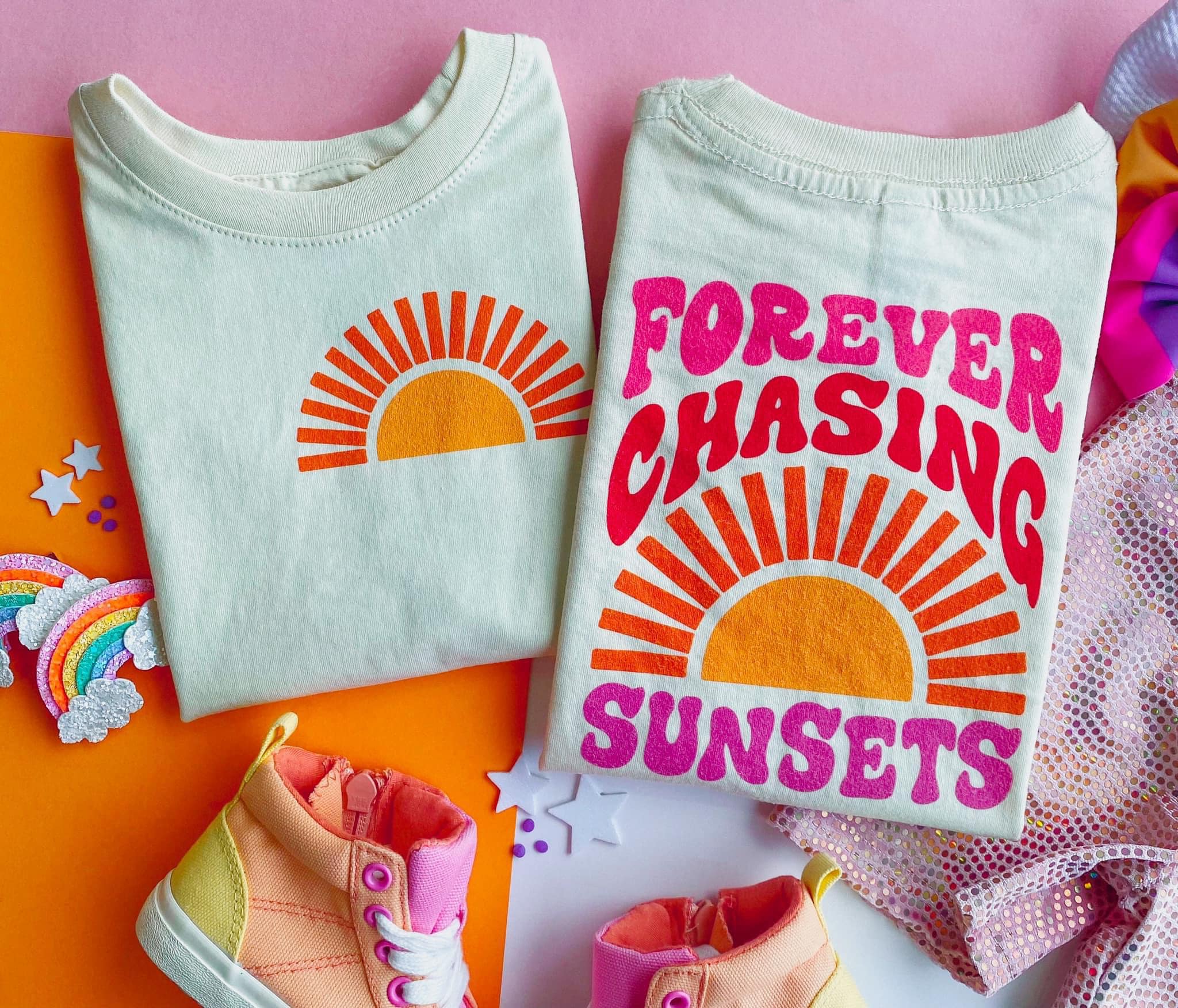 Forever Chasing Sunsets Tee