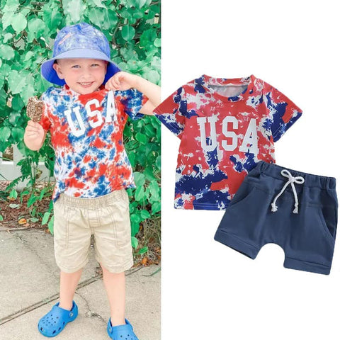 Tye-dye USA Set