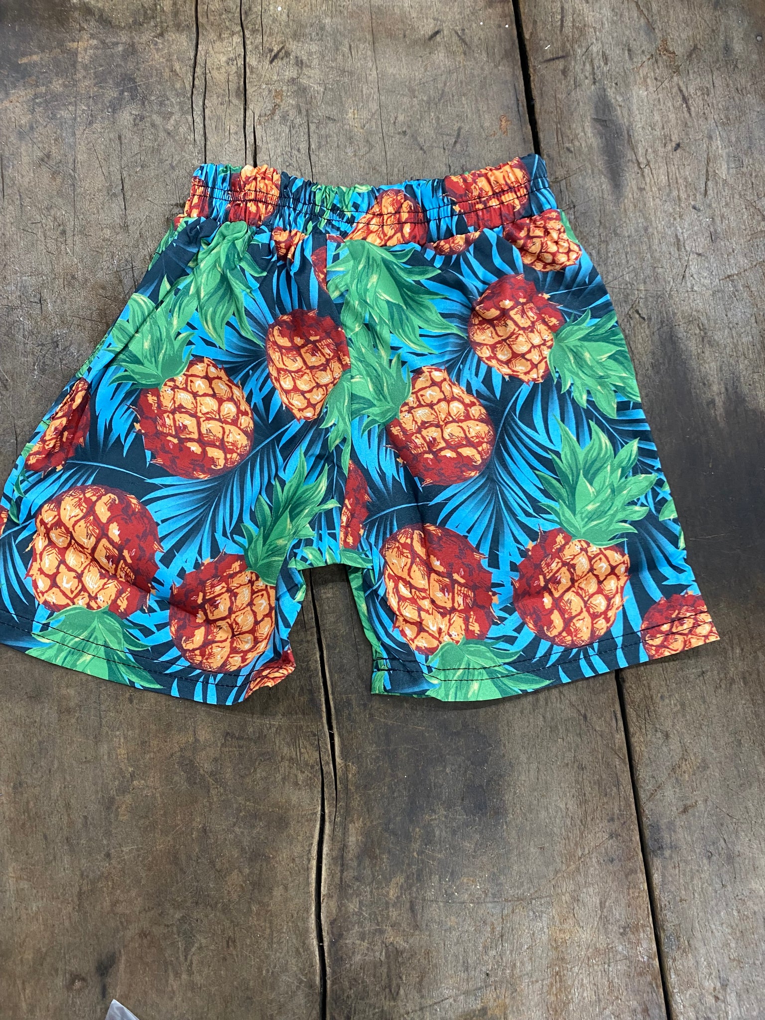 Boy's Tropical Pineapple Shorts