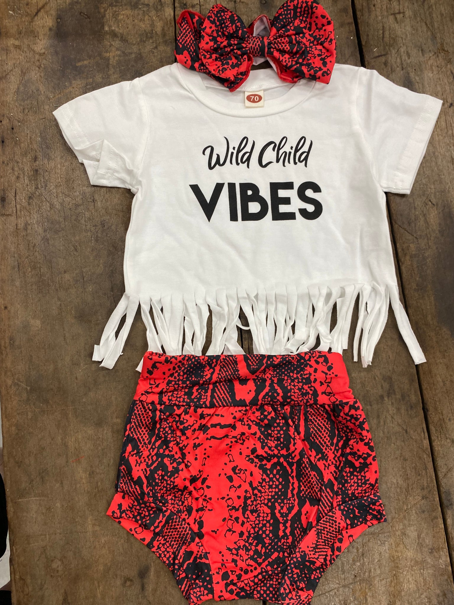 Wild Child Vibe Bummie Set