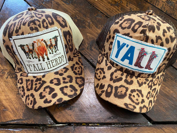 Leopard Youth Hats