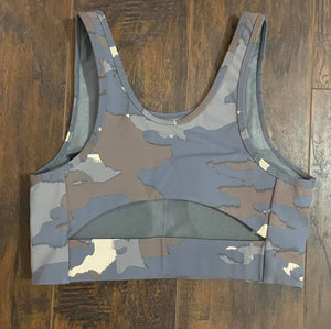 Camo Sports Bra