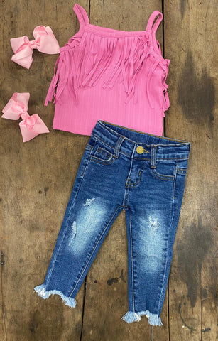 Fringed Tank Top