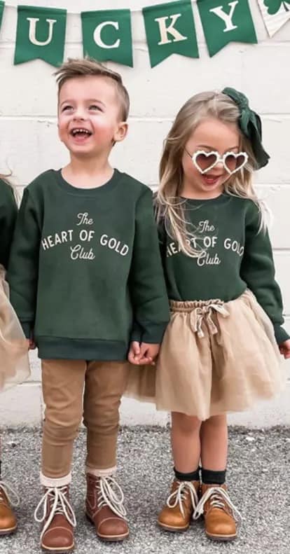 Heart of Gold St. Patrick's Sweatshirt