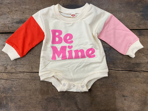 Be Mine Bubble Romper