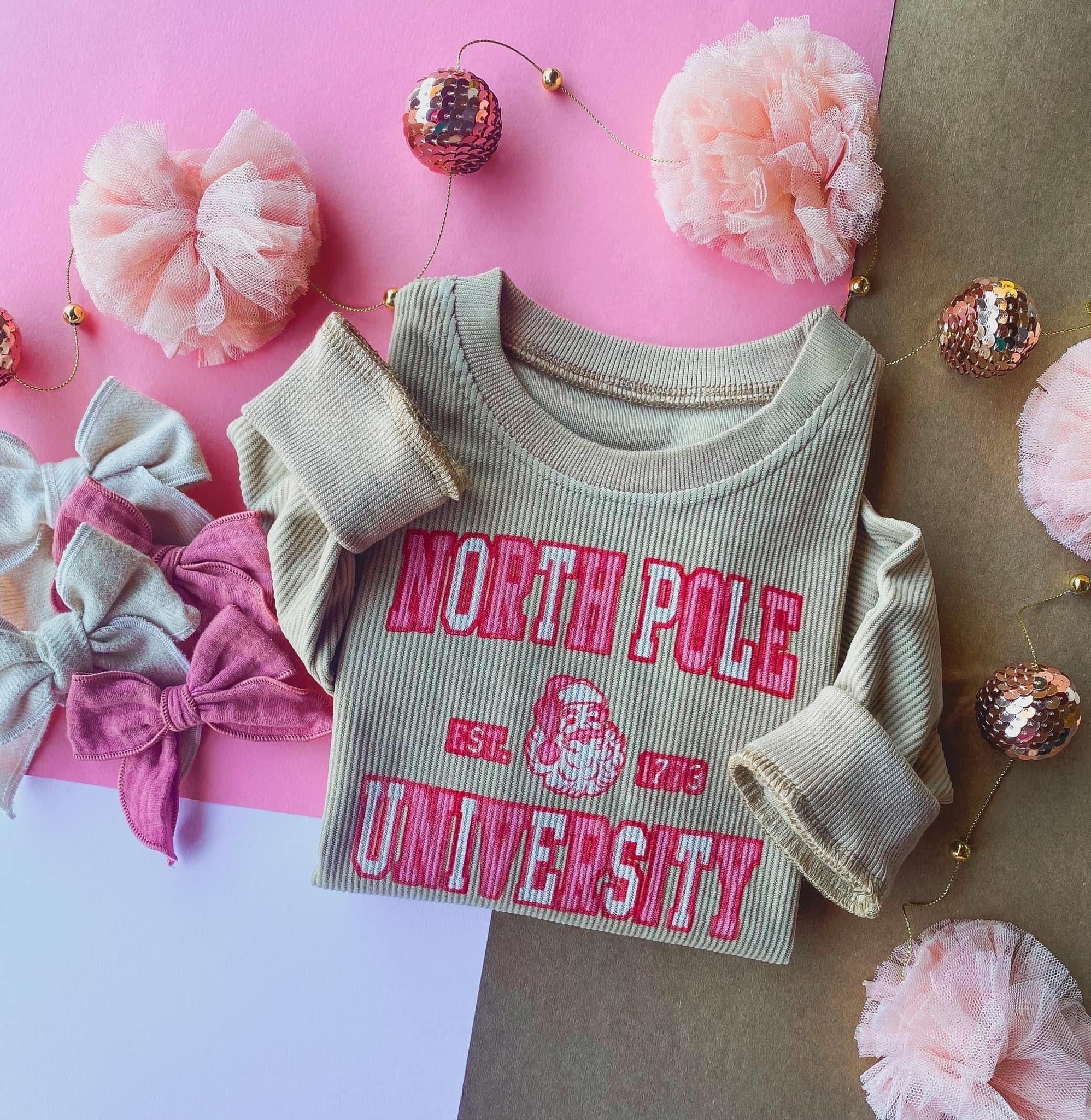 North Pole University Pullover