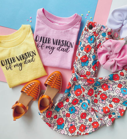 Corduroy Floral Bells