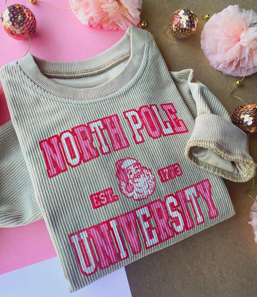 North Pole University Pullover