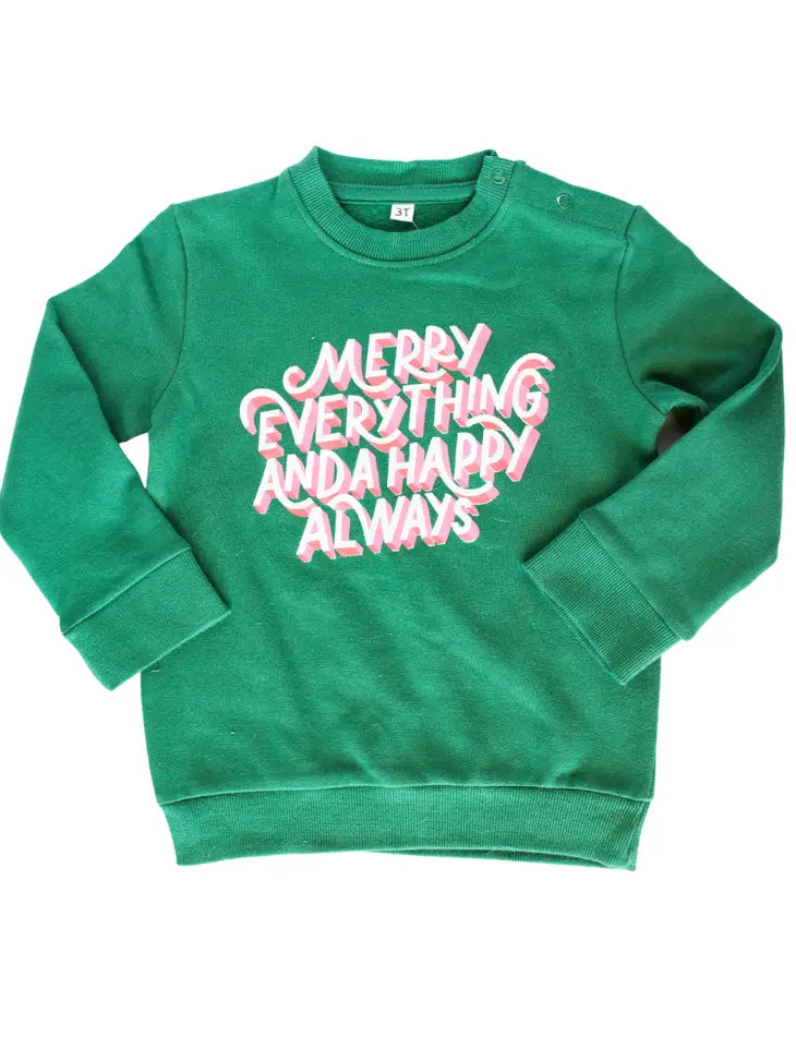 Bailey Blossom's Merry Everything Sweatshirt