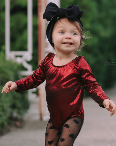 Bailey Blossom's Livee Long Sleeve Leotard Time to Shine