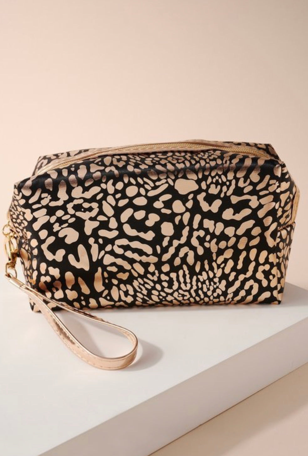 Metallic Animal Print Bag