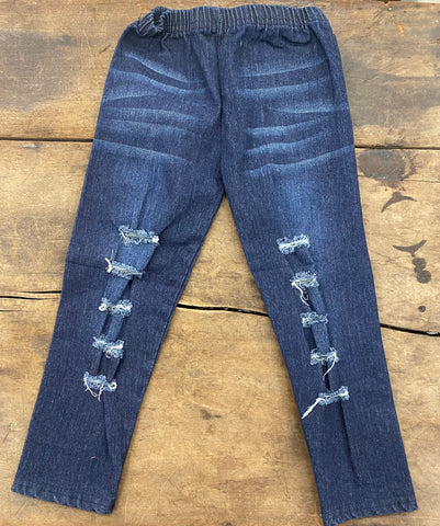 Distressed Jeggings