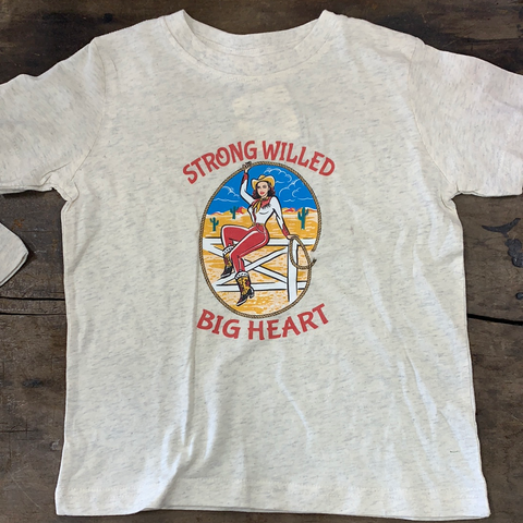 Strong Willed Big Heart T-shirt