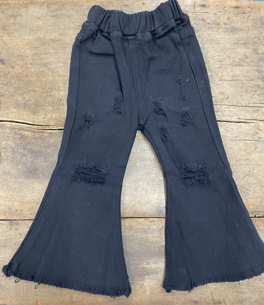 Black Distressed Bells