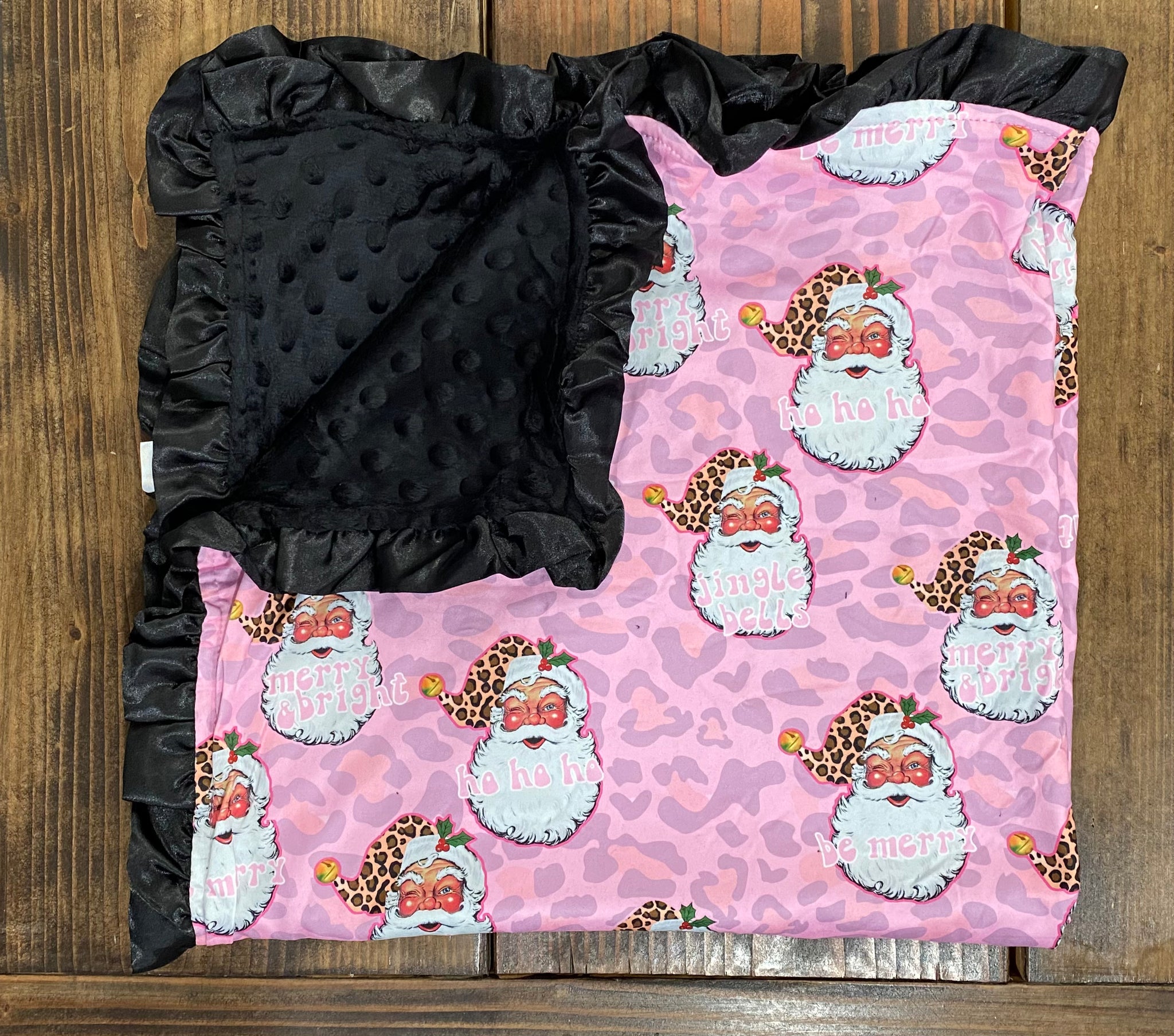 Wild Santa Minky Blanket